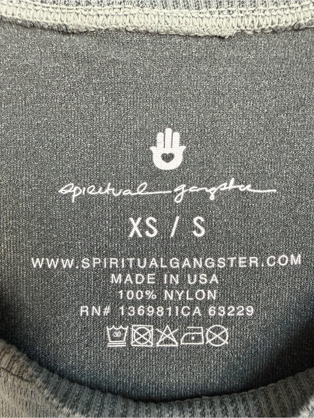 Spiritual Gangster LOVE Sleeveless Tank - Olive Green